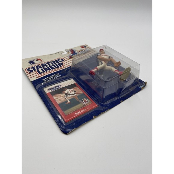 MIKE WITT - California Angels Starting Lineup MLB SLU 1988 Rookie Figure & Card - Picture 4 of 5